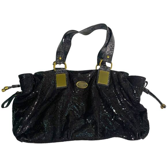 Dolce & Gabbana Bags Vintage Y2k Dolce Gabbana Black Brass Gold